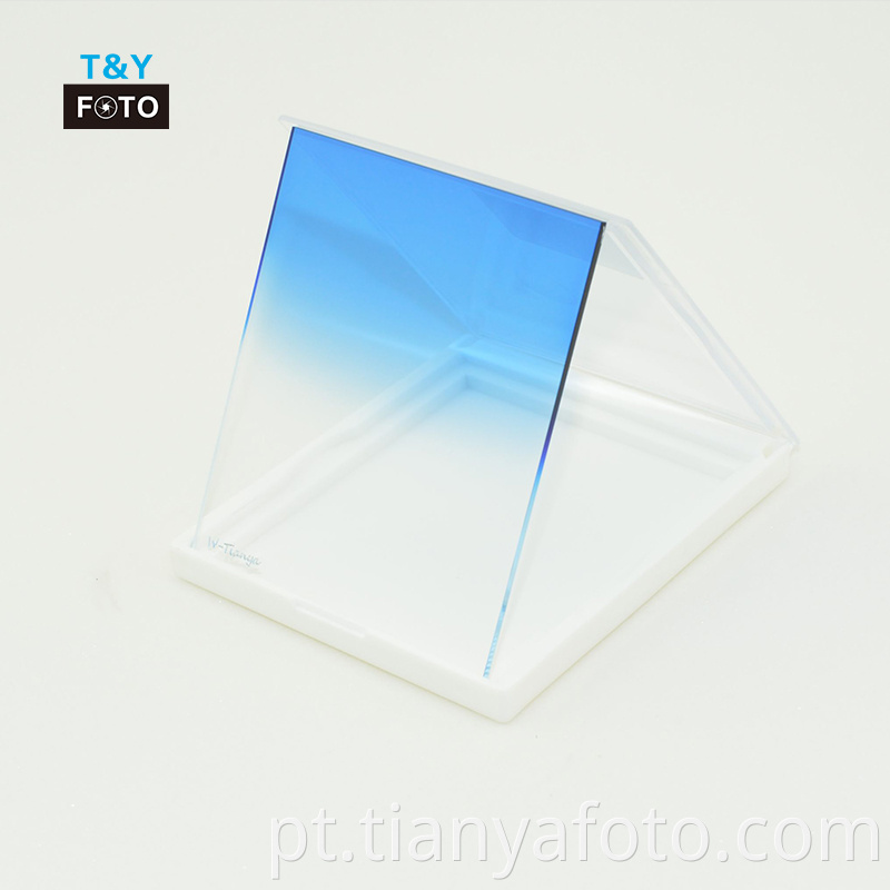 84*100mm square gradual color filter for cokin p